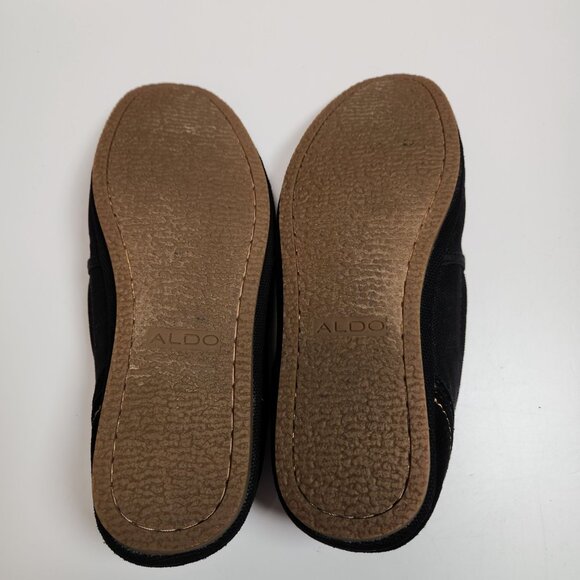 Aldo Decarli-97 Slip-On Shoes Size Men's 9.5 Black Canvas - Picture 14 of 16